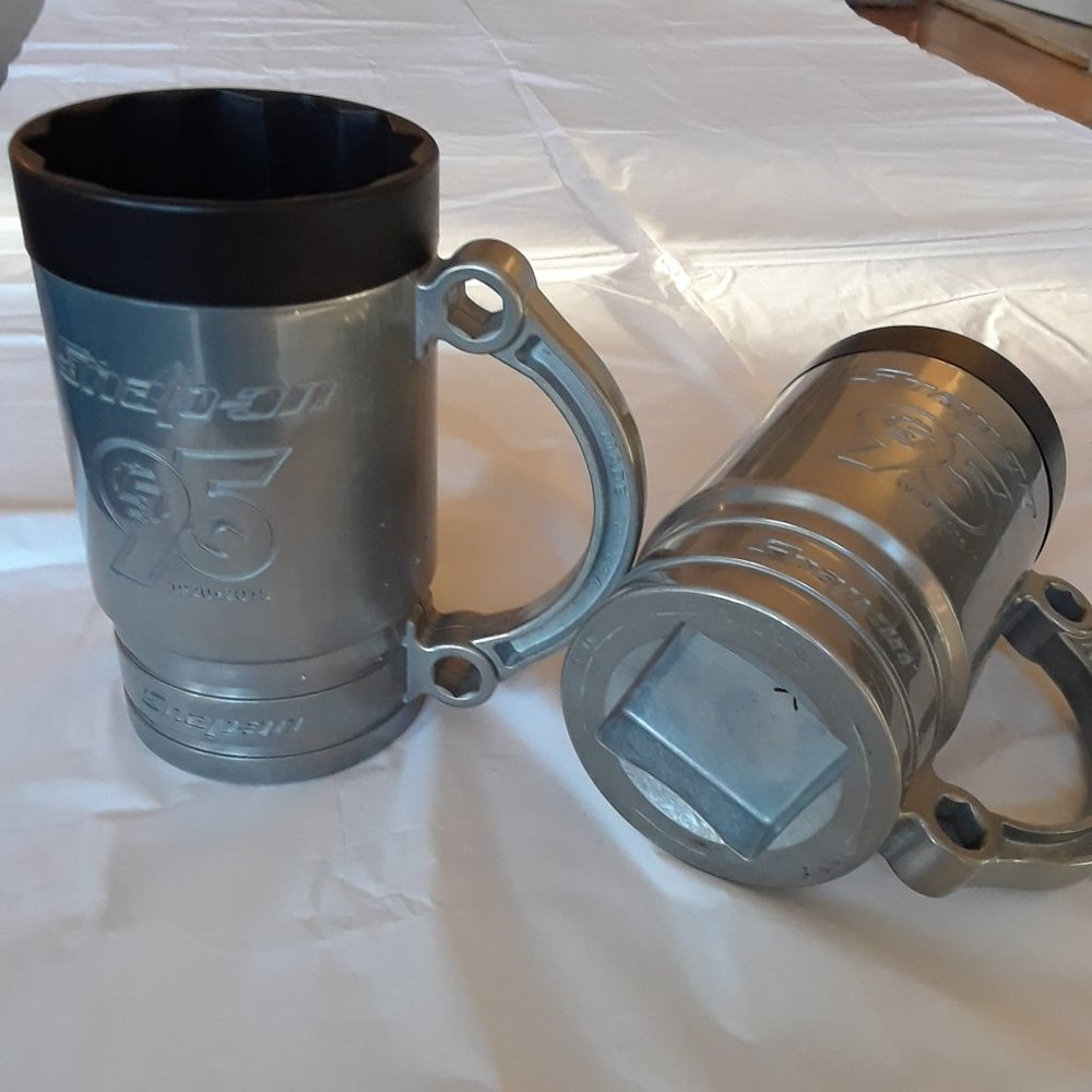 Snap-on Tools 95th Anniversary Flankard Mug Set